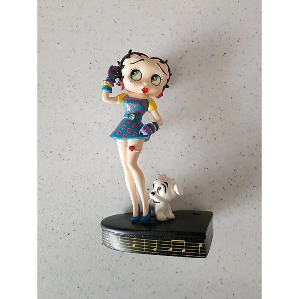 Betty Boop & Pudgy Danbury Mint Statue Figurine 7
